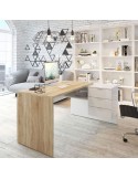 Mesa de escritorio Office Buc con cajonera reversible