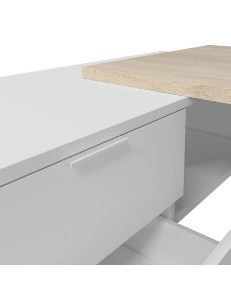 Mesa de escritorio Office Buc con cajonera reversible