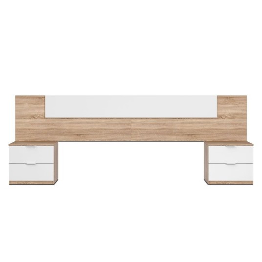 Cabezal Cama 150 cm con 2 Mesitas...