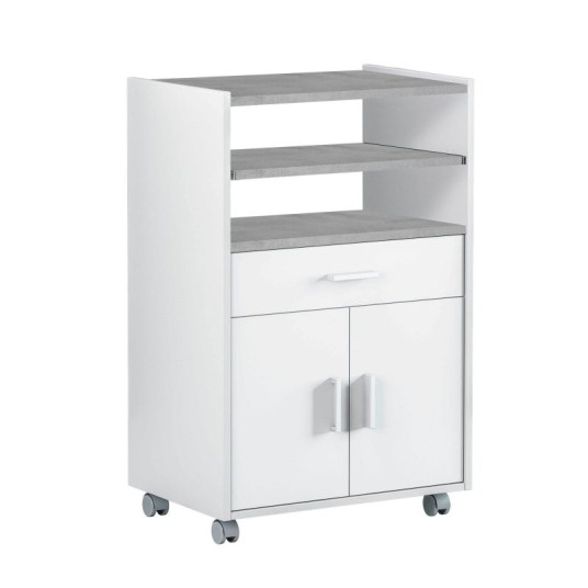 Mueble Cheff para microondas blanco...