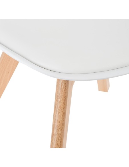 Silla de comedor Baya Blanco