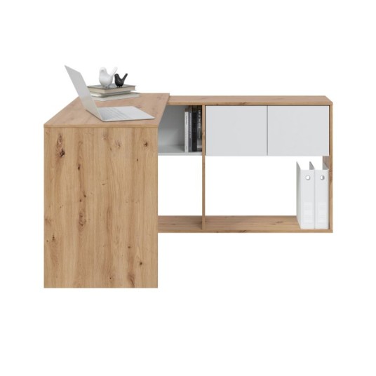 MESA ESCriTORIO CON ESTANTERIA DUO
