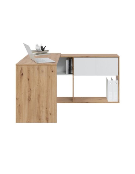 MESA ESCriTORIO CON ESTANTERIA DUO