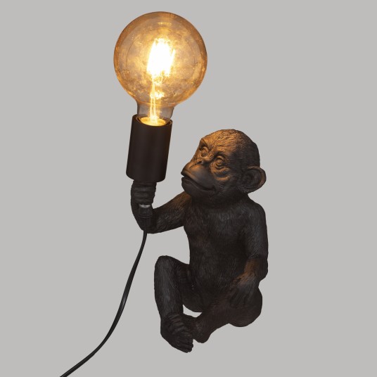 LAMPARA DE RESINA MONKEY