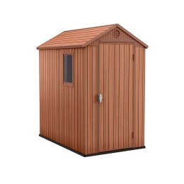 Caseta Darwin 4x6 efecto madera Evotech