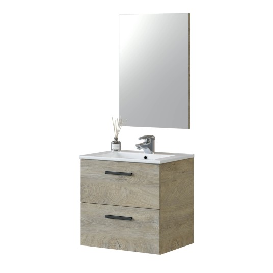 Mueble de baño colgante Aruba con 2...