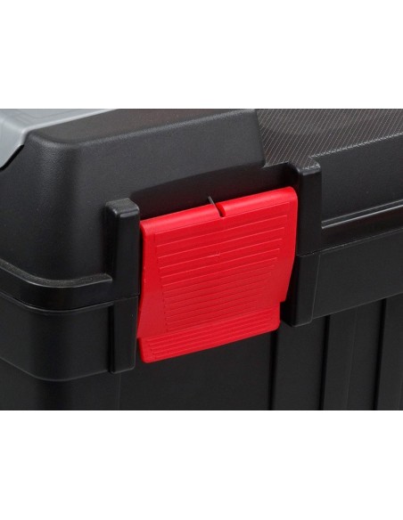 Caja portaherramientas Trail Box con ruedas y bandeja 47x29x63 cm