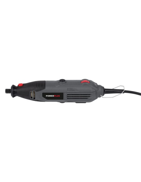 Multiherramienta rotativa 135W con 40 accesorios, eje flexible y soporte