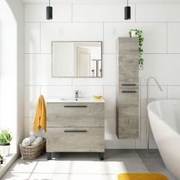 Columna de baño suspendida...