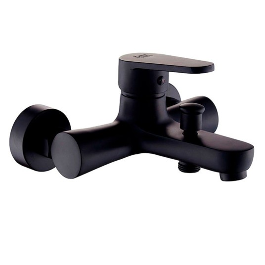 GRIFO BAÑERA MONOMANDO BIDASOA NEGRO