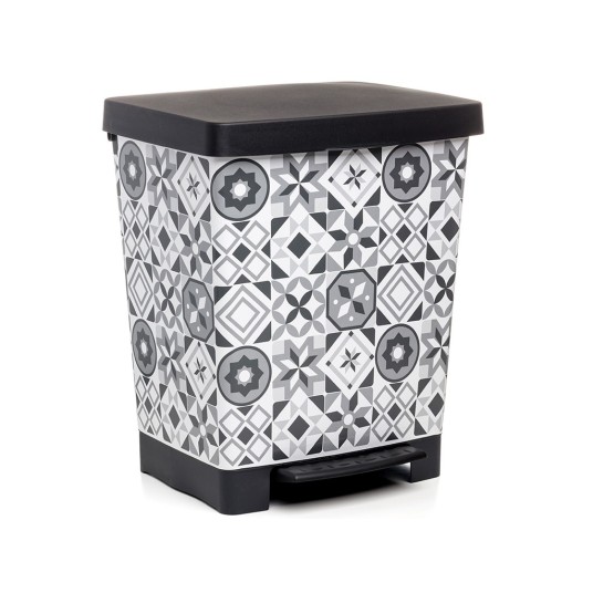 CUBO DE BASURA CON PEDAL CUBIK 23L