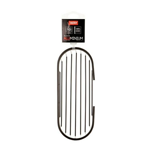 Cestillo ovalado de baño de aluminio...