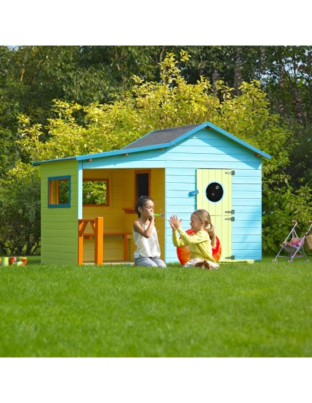 Casita Infantil de Madera Hacienda