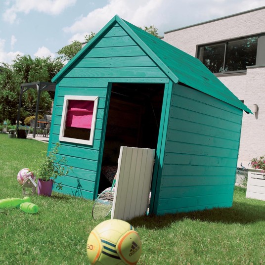 Casita Infantil de Madera Marina para...
