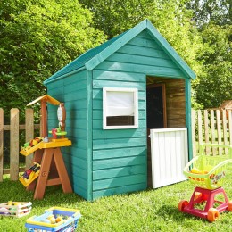 Casita Infantil Marina de Madera Tratada con Suelo – 1,46 m²