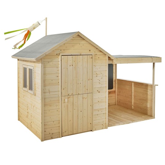 Casita de Madera Infantil Sarah con...