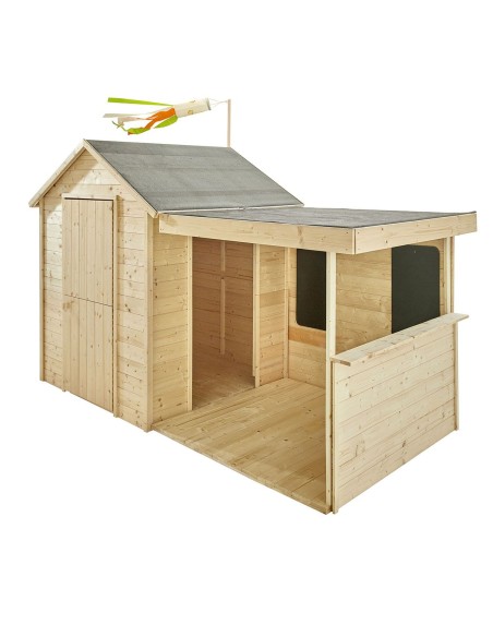 Casita de Madera Infantil Sarah con Porche