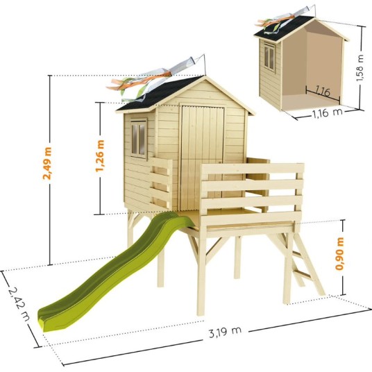 Casita de Madera Infantil Josephine...