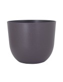 Maceta Havana Natural polietileno UV antracita 20 cm