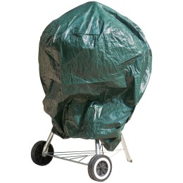 Funda impermeable verde para barbacoa metálica diámetro 73 cm