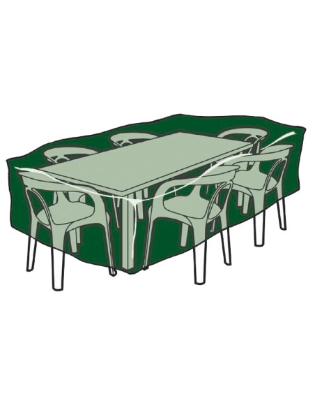 Funda Protectora para Mesa y Sillas de Jardín Rectangular 225x143x90 cm