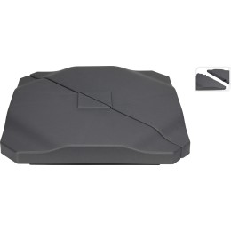 Pie de parasol 20 kg gris...