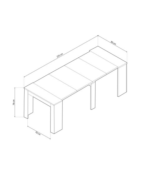 Mesa Consola Extensible Kendra