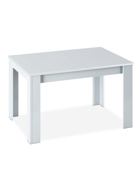Mesa de Comedor Extensible Práctico – 140/190 cm | Blanco Artik