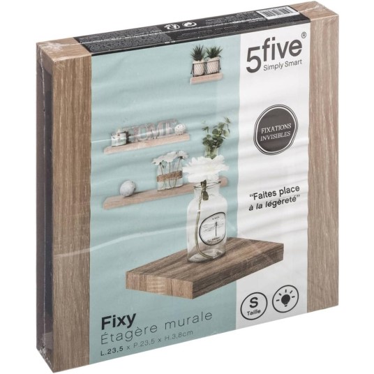 Estante de Pared Flotante 23,5x23,5 cm