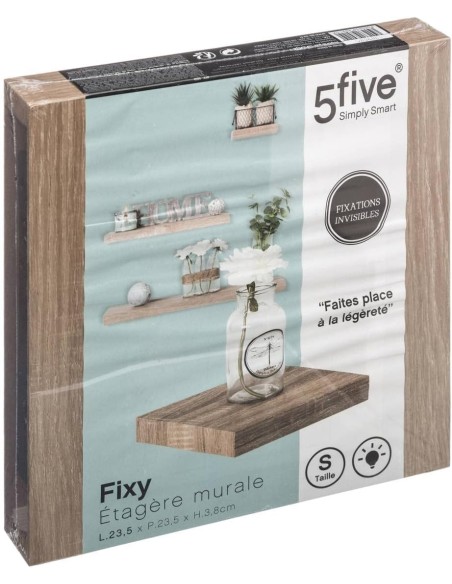 Estante de Pared Flotante 23,5x23,5 cm