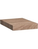 Estante flotante de pared MDF efecto madera natural 23,5x23,5 cm – Bricomarian