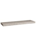 Estante de pared flotante de MDF en color roble gris