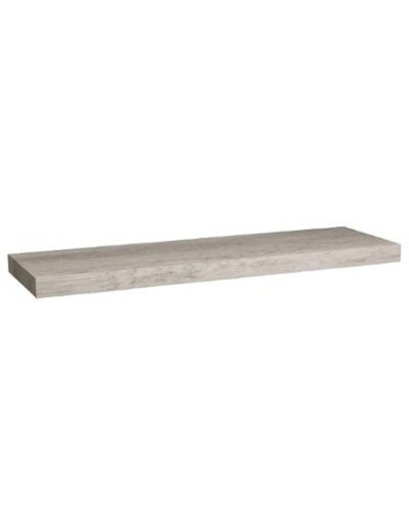 Estante de pared flotante de MDF en color roble gris