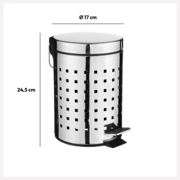 CUBO DE ACERO INOXIDABLE 3...