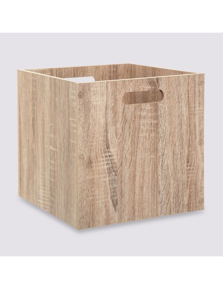 CAJA DE ALMACENAMIENTO DE MADERA NATUR