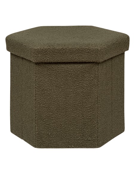 PUFF PLEGABLE HEXAGONAL KAKI JAIKO