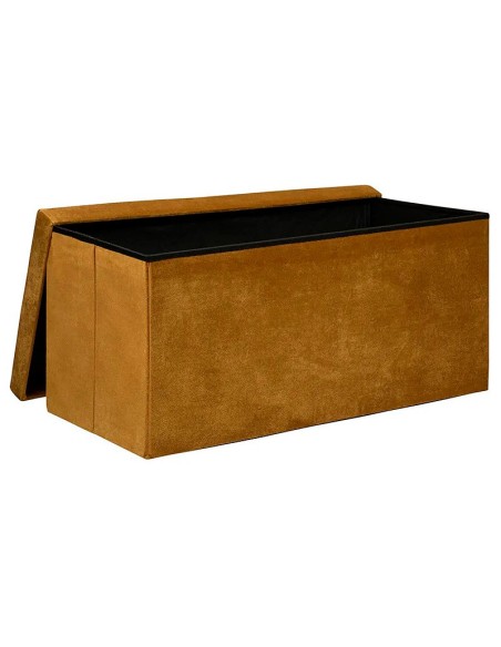PUFF PLEGABLE DOBLE LILOU OCRE