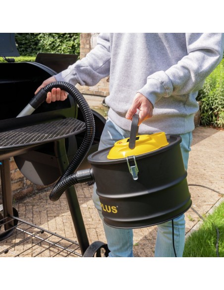 Limpiador de cenizas POWX3000 – Potencia 1000 W, depósito 15 L