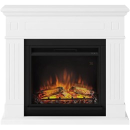 Chimenea Fireside Slim instalada en pared, fondo reducido"