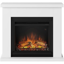 Chimenea eléctrica Fireside 1500W con control remoto y efecto llama LED