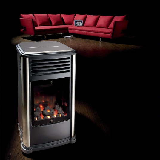 Estufa de Gas Manhattan 3,4 kW Gris y...
