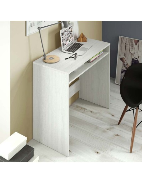 Mesa de escritorio Desk – Melamina Blanco Alpes