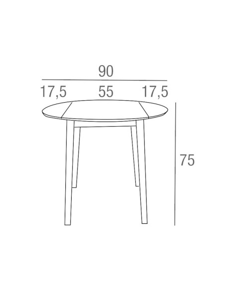 SET DE MESA + 2 SILLAS PHILADELPHIA