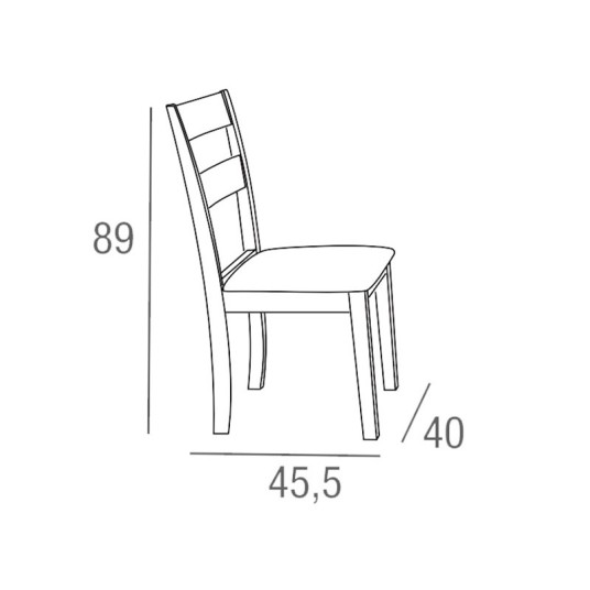 SET DE MESA + 2 SILLAS PHILADELPHIA