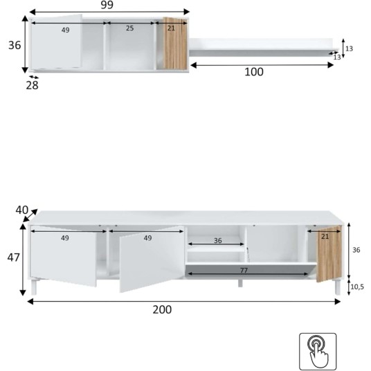 MUEBLE DE SALÓN ETNA