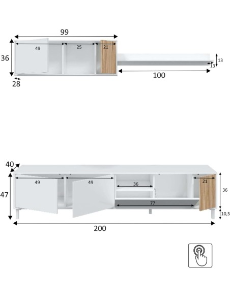 MUEBLE DE SALÓN ETNA