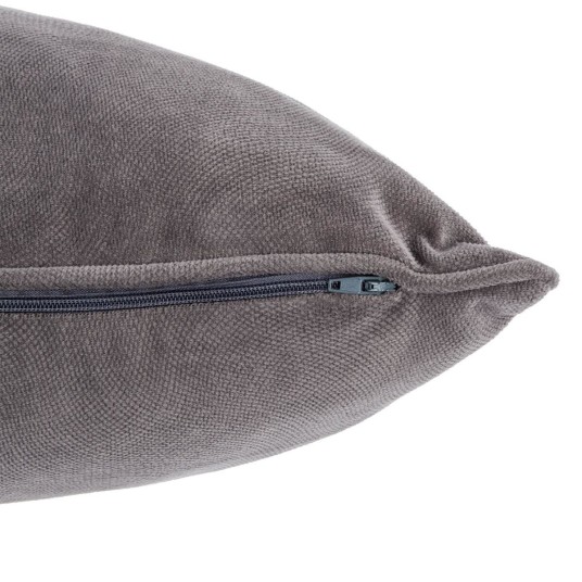 Cojín rectangular Lilou gris