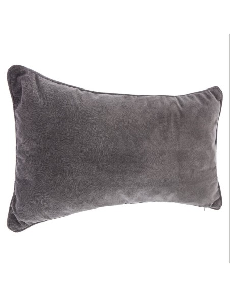 Cojín rectangular Lilou gris