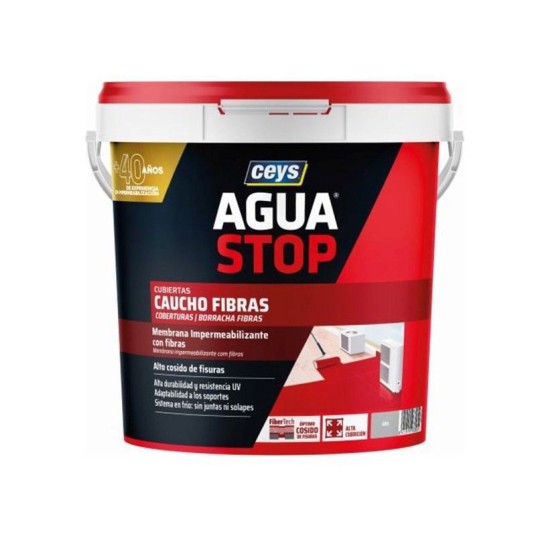 AGUAPLAST CAUCHO FIBRAS