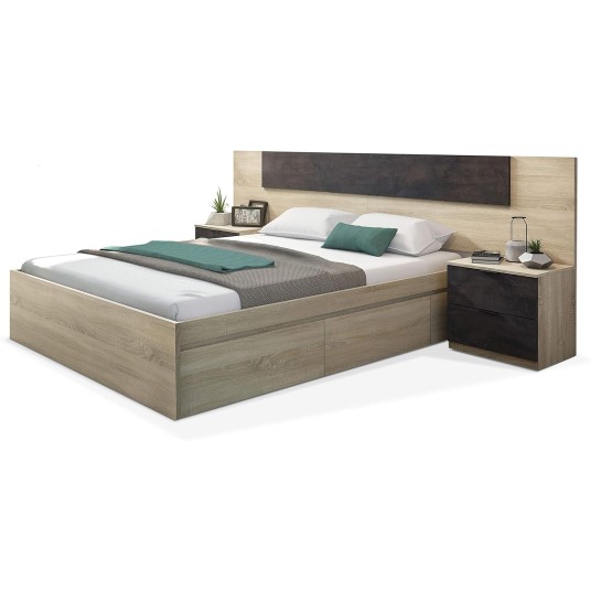 Cama Kendra 150x190 cm con 4 cajones...